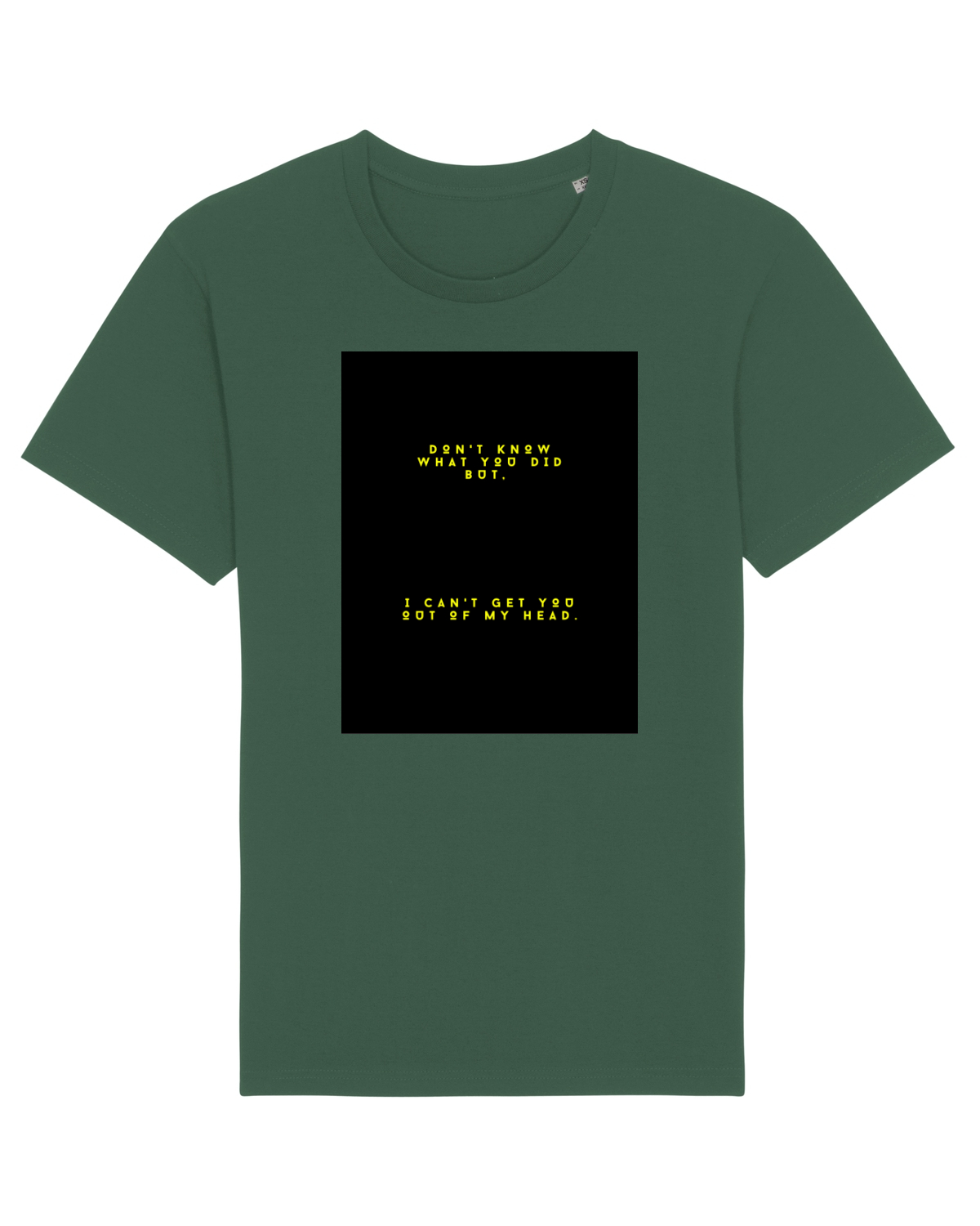 Tricou mânecă scurtă Unisex Rocker Bottle Green