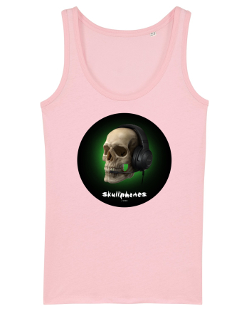 Craniu cu casti - skullphones 03 Cotton Pink