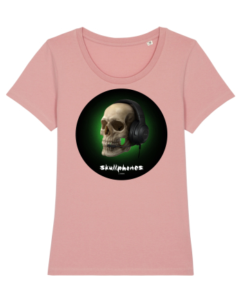 Craniu cu casti - skullphones 03 Canyon Pink