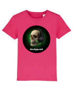 Craniu cu casti - skullphones 03 Tricou mânecă scurtă  Copii Mini Creator