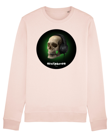 Craniu cu casti - skullphones 03 Candy Pink