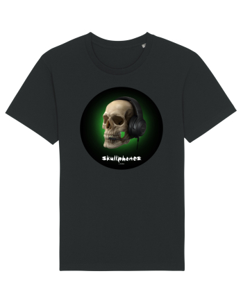 Craniu cu casti - skullphones 03 Black