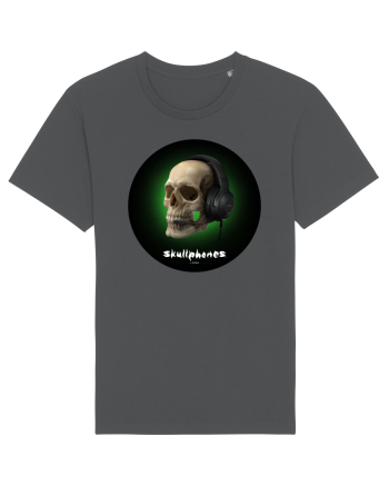 Craniu cu casti - skullphones 03 Anthracite