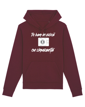 Te bag în priză cu siguranță Burgundy