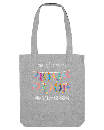 Am ș'o sete de training Heather Grey