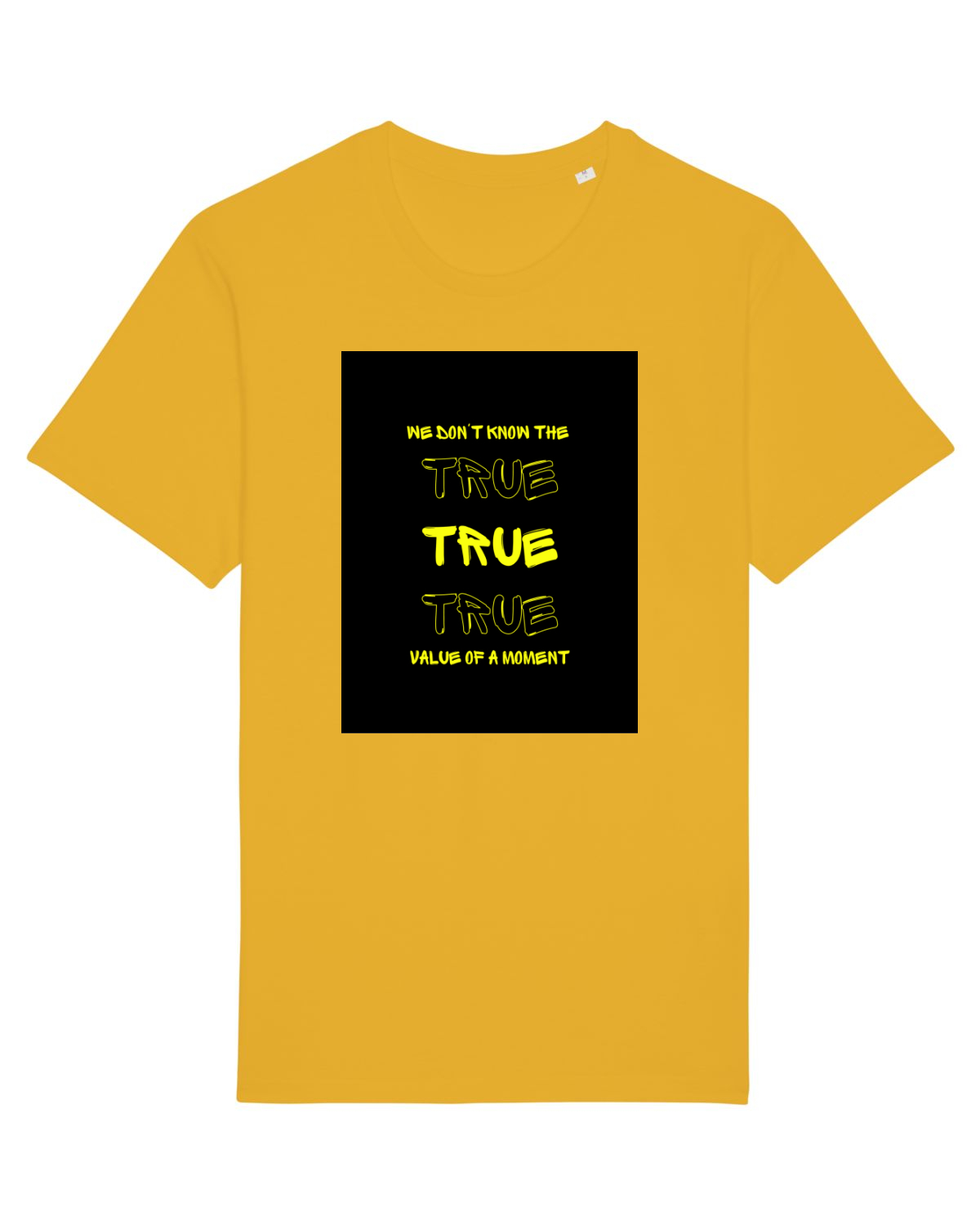 Tricou mânecă scurtă Unisex Rocker Spectra Yellow