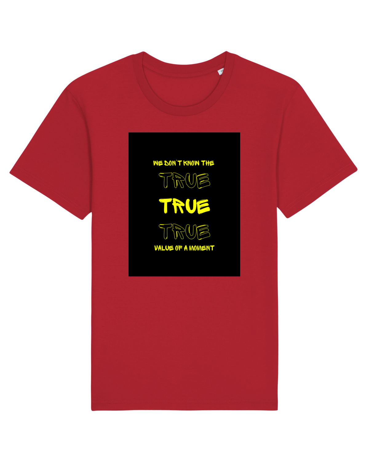 Tricou mânecă scurtă Unisex Rocker Red