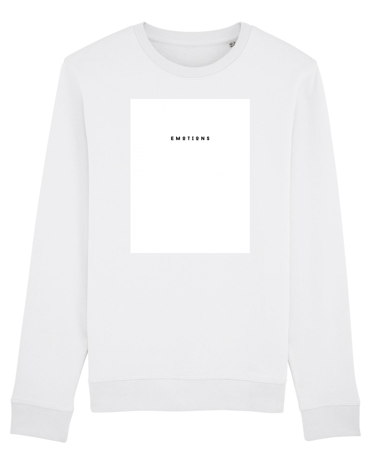 Bluză mânecă lungă Unisex Rise White