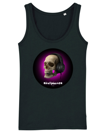 Craniu cu casti - skullphones 03 Black