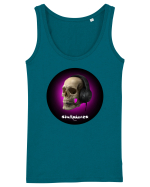 Craniu cu casti - skullphones 03 Maiou Damă Dreamer