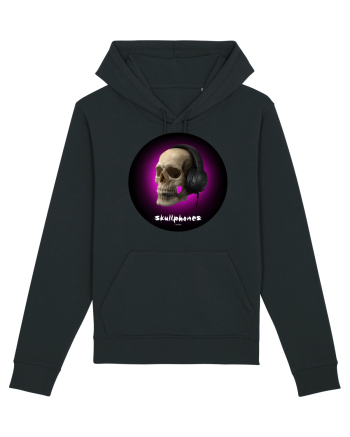 Craniu cu casti - skullphones 03 Black