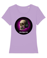 Craniu cu casti - skullphones 03 Tricou mânecă scurtă guler larg fitted Damă Expresser