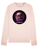 Craniu cu casti - skullphones 03 Bluză mânecă lungă Unisex Rise