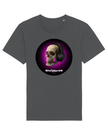 Craniu cu casti - skullphones 03 Anthracite