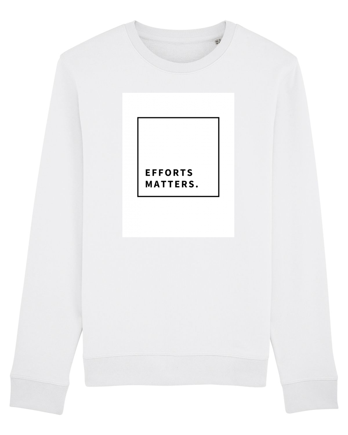 Bluză mânecă lungă Unisex Rise White