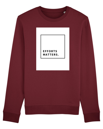 efforts matters Burgundy