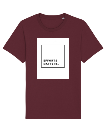 efforts matters Burgundy