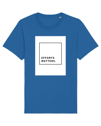 efforts matters Royal Blue