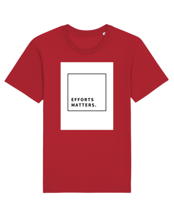efforts matters Red