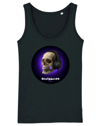 Craniu cu casti - skullphones 03 Black