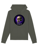 Craniu cu casti - skullphones 03 Hanorac Unisex Drummer