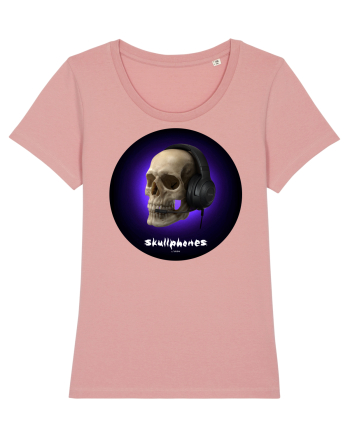 Craniu cu casti - skullphones 03 Canyon Pink