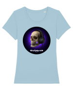 Craniu cu casti - skullphones 03 Tricou mânecă scurtă guler larg fitted Damă Expresser