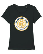Banca lui tata, deschis 24 de ore Tricou mânecă scurtă guler larg fitted Damă Expresser