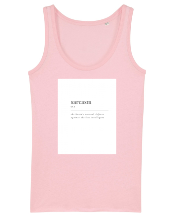 sarcasm Cotton Pink