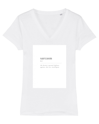 sarcasm White