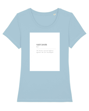 sarcasm Sky Blue