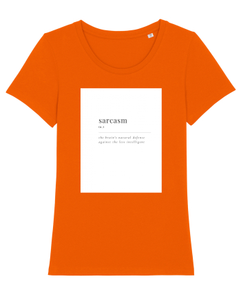 sarcasm Bright Orange