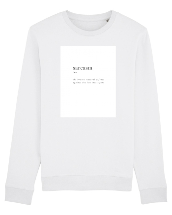 sarcasm White