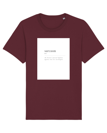 sarcasm Burgundy