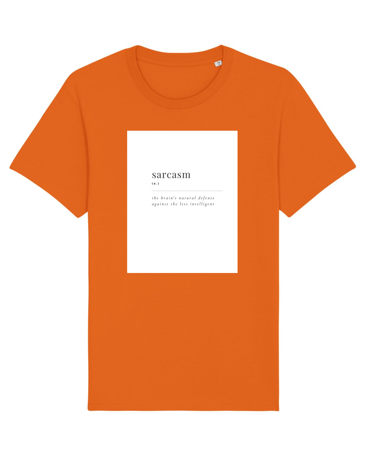 Tricou mânecă scurtă Unisex Rocker Bright Orange