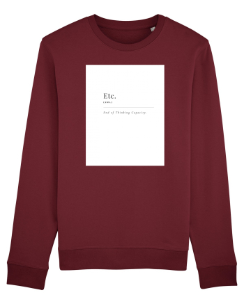 etc. Burgundy