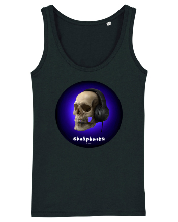 Craniu cu casti - skullphones 03 Black