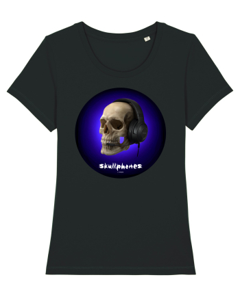 Craniu cu casti - skullphones 03 Black