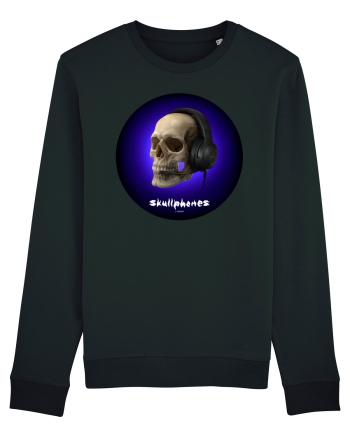 Craniu cu casti - skullphones 03 Black