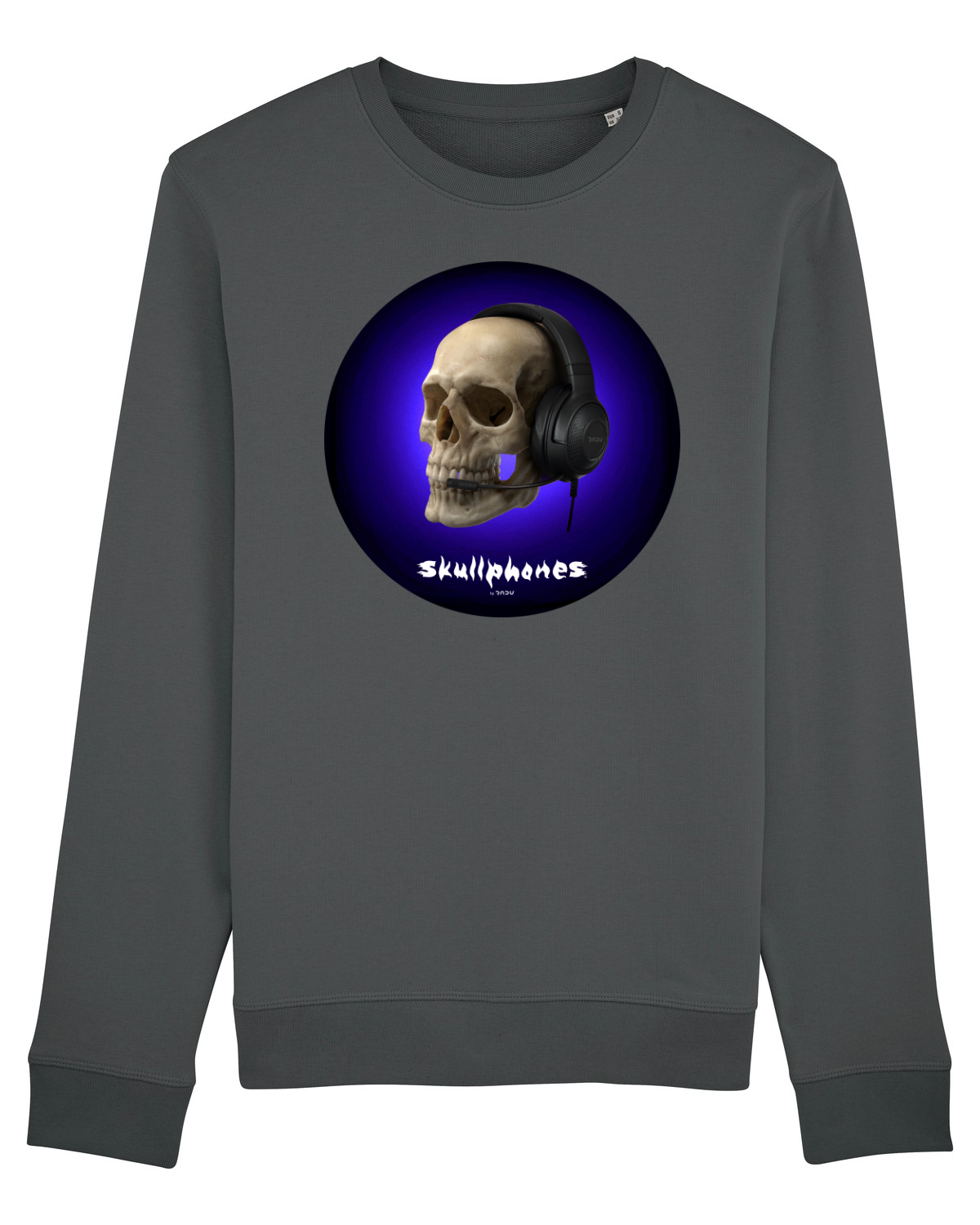 Bluză mânecă lungă Unisex Rise Anthracite