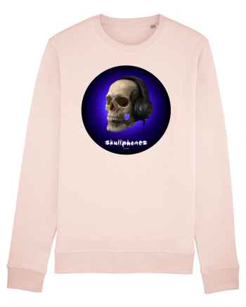 Craniu cu casti - skullphones 03 Candy Pink