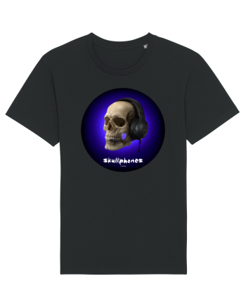 Craniu cu casti - skullphones 03 Black