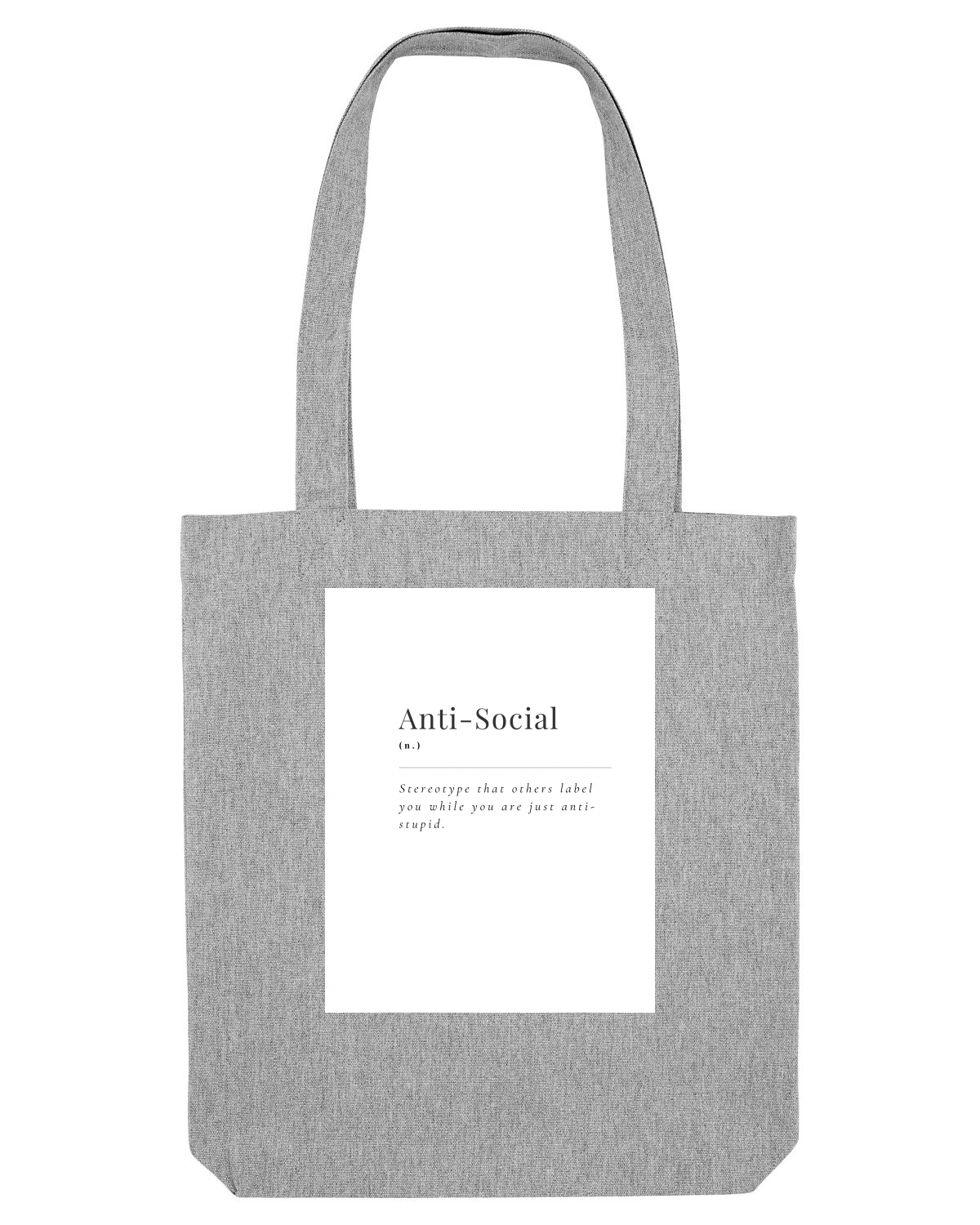 Sacoșă textilă Heather Grey