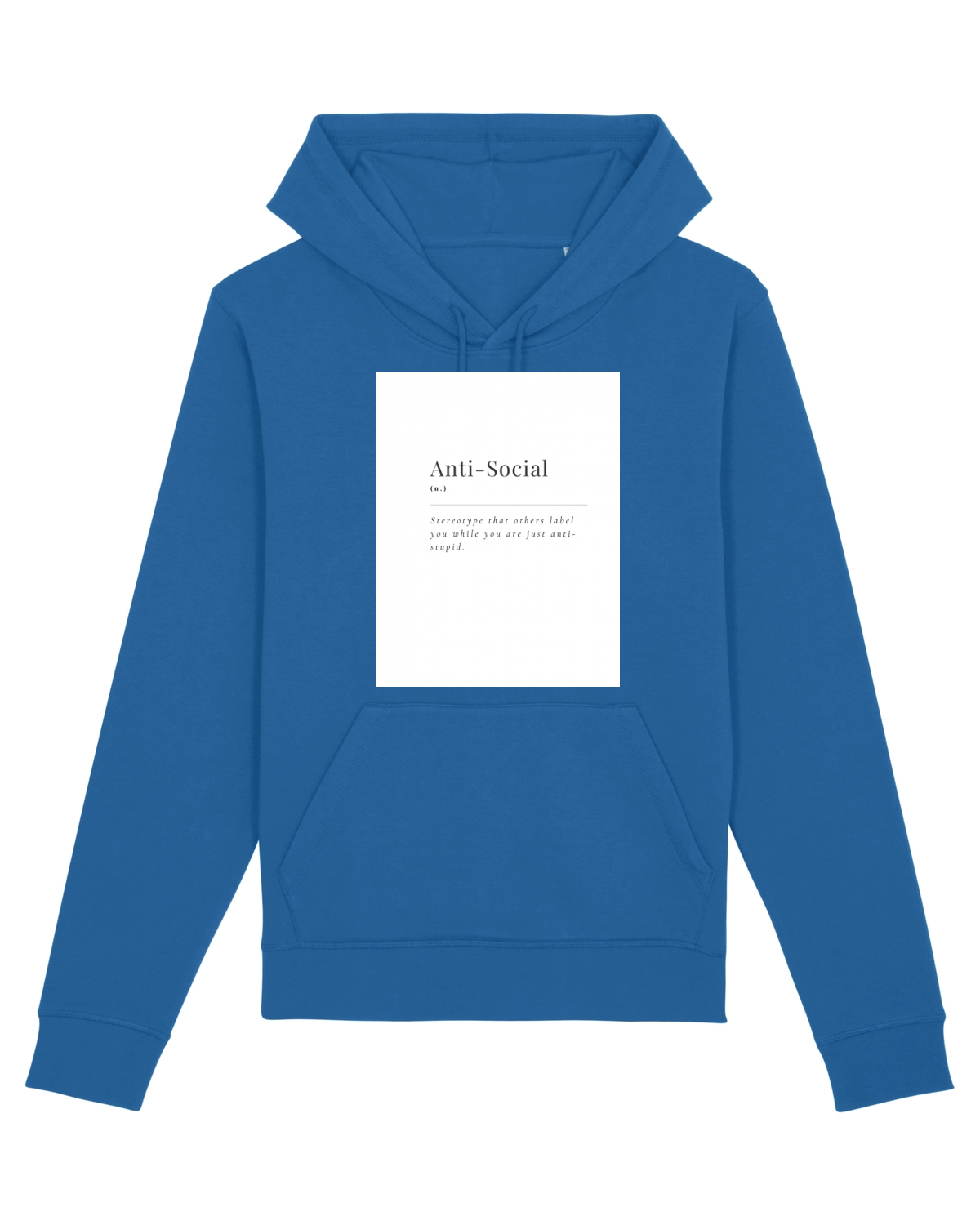 Hanorac Unisex Drummer Royal Blue