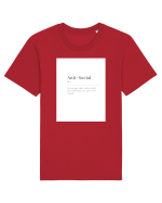 aniti-social Tricou mânecă scurtă Unisex Rocker