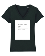 happily ever after Tricou mânecă scurtă guler V Damă Evoker