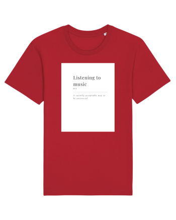 listening to music Red