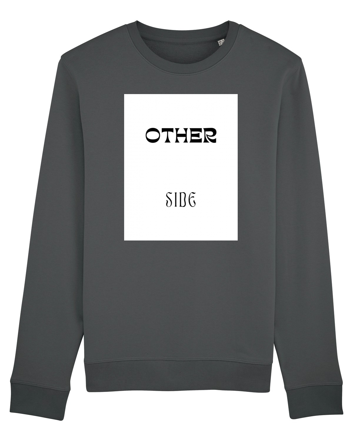 Bluză mânecă lungă Unisex Rise Anthracite