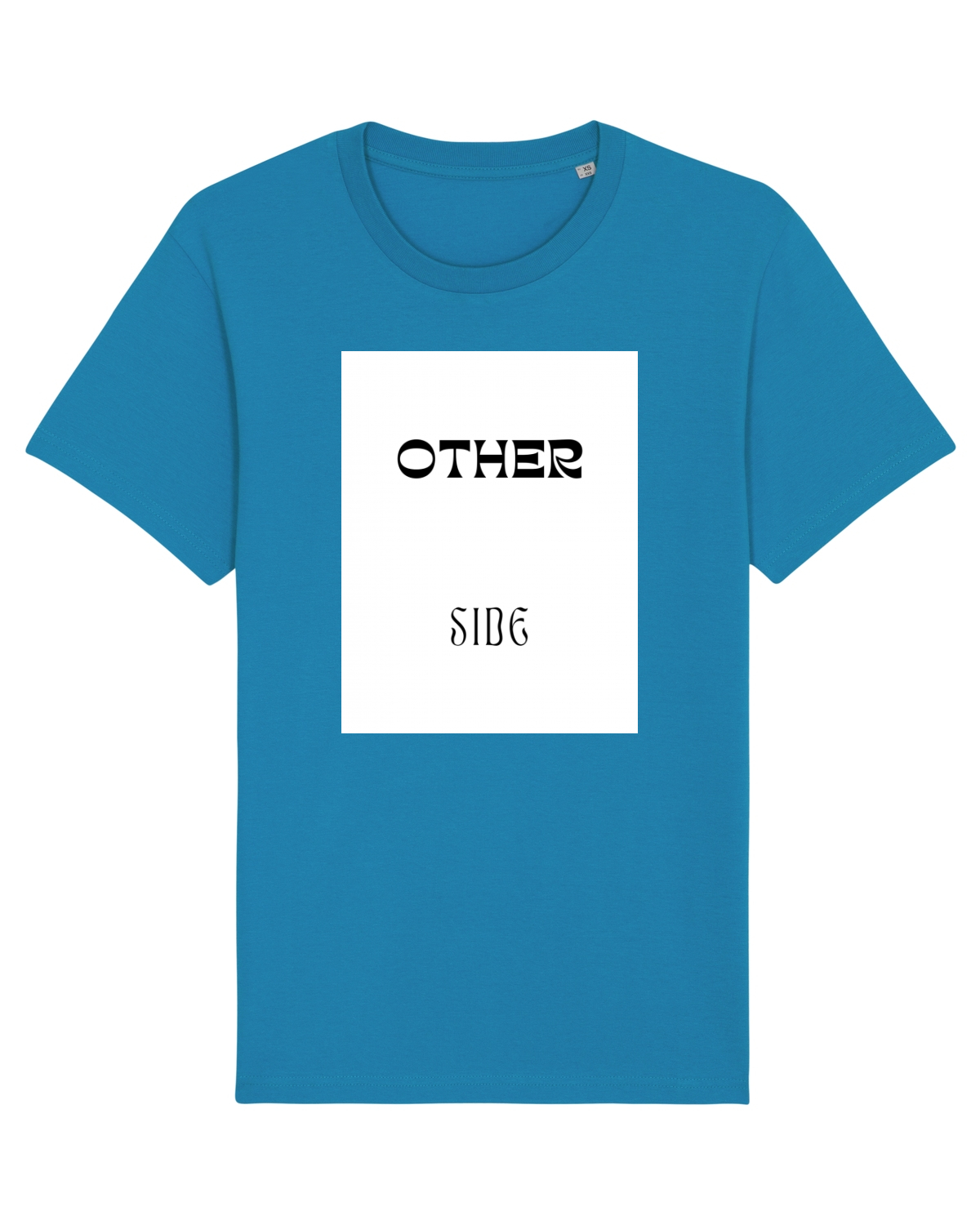 Tricou mânecă scurtă Unisex Rocker Azur