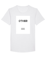 other side  Tricou mânecă scurtă guler larg Bărbat Skater